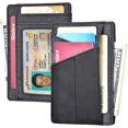 thumbnail image 2 of LAICAIW Slim Wallet RFID Front Pocket Wallet Minimalist Secure Thin Credit Card Holder, 2 of 6