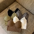 thumbnail image 6 of Sling Short Beautiful Back-wrapped Chest All-in-one Fixed Cup Tube Top Outerwear Bottoming Vest Top For Women, 6 of 8