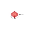 thumbnail image 2 of Mosaico Azulejos Vidrio Unique Bargains 1 x 1cm Rojo 100uds (100g), 2 of 7