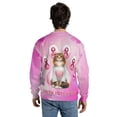 thumbnail image 5 of Faith Love Hope Maine Coon Breast Cancer Awareness Survivor All Over Print 3D Sweatshirt Unisex Merch Cat Lover Kitten Owner Gifts - 02017, 5 of 6