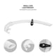 thumbnail image 4 of Tubo De Snorkel De Respiración Fácil De PVC Con Snorkel Húmedo Para Buceo, 4 of 7