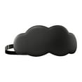 thumbnail image 1 of Máscara para dormir con de noche, copas para los ojos suaves con correa ajustable, cubierta para los ojos, máscara de seda fría para viajes, Negro, 1 of 8