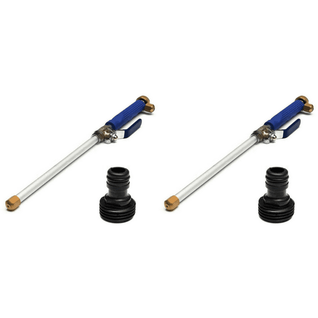 Arandela Alta Presión 2 en 1 Con Varilla Extensión Operación Manual Conector Rápido