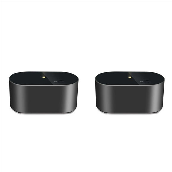 2X Difusor Sin Agua para Nebulizador de Aceites Esenciales, Minimáquina de Aromaterapia, Difusor Atomizador de Aromaterapia Negro.