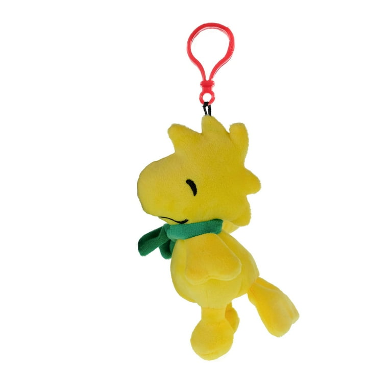 Peanuts Snoopy and Woodstock 2-pack of 6 inch Plush Clips