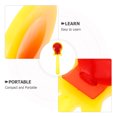 thumbnail image 3 of KAKOWELY Instruments de Classe Instrument de Castanet pour Coordination Main-il Plastique Rouge 1Pcs, 3 of 8