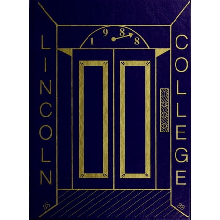 (Custom Reprint) Yearbook: 1988 Lincoln College - Lynxite Yearbook (Lincoln IL)