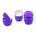 thumbnail image 4 of Mombake Mini Foil Purple Cupcake Liners Muffin Baking Cups for Party and More, 300-Count, 4 of 7