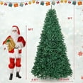 thumbnail image 3 of Gymax 9 FT Artificial Christmas Tree Hinged Christmas Tree w/ 3594 Lush Branch Tips, 3 of 10