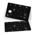 thumbnail image 3 of ExotixCard The Original Reflective Sticker Ultra Bling Debit - Credit Card Skin Shiny Removable Cover Especially Bright Back Information, No Bubble, Waterproof Card Cover Pink Hot, 3 of 3