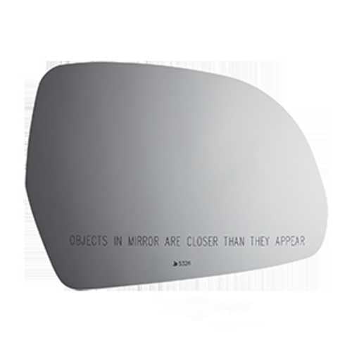 Burco Side View Mirror Replacement Glass - Clear Glass - 5326