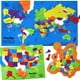 thumbnail image 1 of Juguete de rompecabezas Imagimake Mapology USA & World con banderas y capitales, 1 of 6