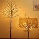 thumbnail image 2 of Árbol de cerezo artificial iluminado de 1,5 m y 2 m para exteriores, árbol de flores artificiales iluminado para decoración de bodas, fiestas de Navidad y vacaciones, 2 of 4