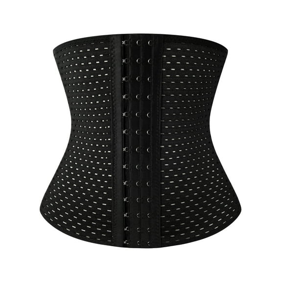 FITVALEN Waist Trainer for Women Corset Cincher Trimmer Body Shaper Weight Loss Shapewear Girdle Fat Burning Slimming Belt Modeling Strap