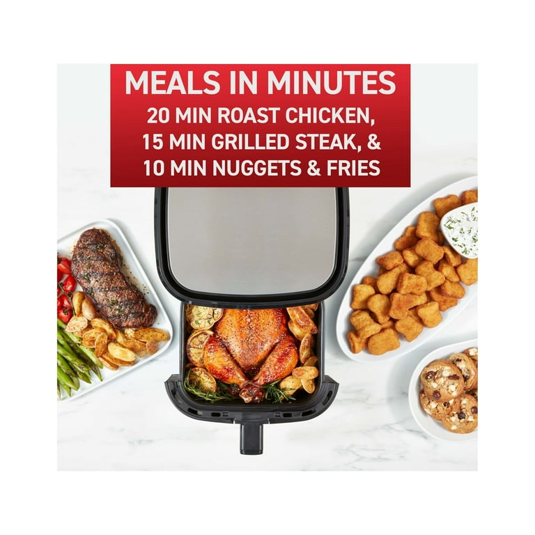 Tfal Easy Fry Grill XL 2in1 Air Fryer Combo, Quart, 44 OFF