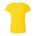 thumbnail image 2 of Ladies' V-Neck Fine Jersey T-Shirt YELLOW M, 2 of 4