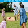 thumbnail image 6 of Uxcell Cornhole Bean SandBags Set Canvas Outdoor Party Hand Tossing Game, 20 Pack Red Blue, 6 of 6