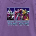 thumbnail image 2 of Girl's Transformers: EarthSpark Character Panels Graphic Tee Purple Berry X Large, 2 of 4