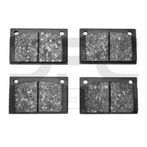 Dynamic Friction Company 5000 Advanced Brake Pads - Low Metallic 1551-1154-00-Rear Set