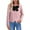 Pink, variant on Women's Long Sleeve Round Neck Knitted Sweater Coat Buttoned crop Sweater Cardigan