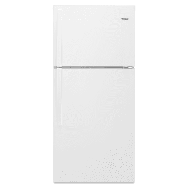 Whirlpool WRT549SZDW Whirlpool 19 Cu. Ft. Top Freezer Refrigerator, White, Reversible Door Swing