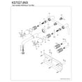 thumbnail image 3 of Kingston Brass KS7028NX Hamilton Two-Handle Wall Mount Roman Tub Faucet, Brushed Nickel, 3 of 4