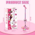 thumbnail image 2 of Kids Microphone Toys for Girls 3 4 5 6 7 Year Old, Karaoke Microphone Singing Kids Toys for Girls 3-6 Years Toddlers, 2 of 7