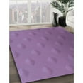 thumbnail image 2 of Ahgly Company Indoor Square Patterned French Lilac Purple Area Rugs, 7' Square, 2 of 6