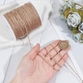 thumbnail image 3 of 1 Roll Jute Cord Jute String Jute Twine for Jewelry Making Tan 1~2mm about 109.36 yards(100m)/roll, 3 of 5