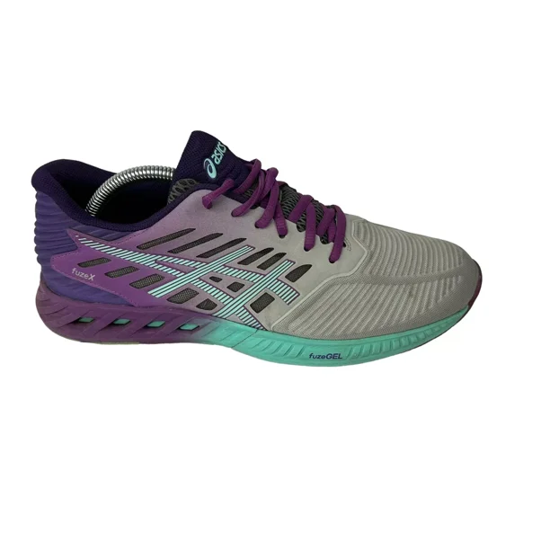 Asics Shoes Womens 10.5 Purple FuseX Gel Running Training Sneakers T689N