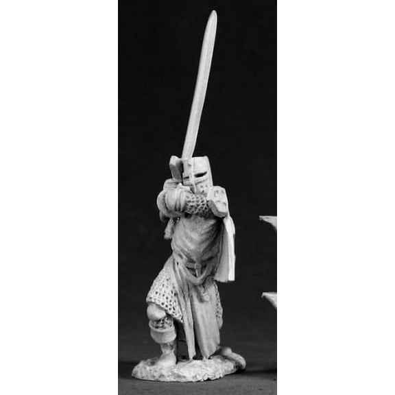 Reaper Miniatures Templar Knight #02339 Dark Heaven Legends Unpainted Metal