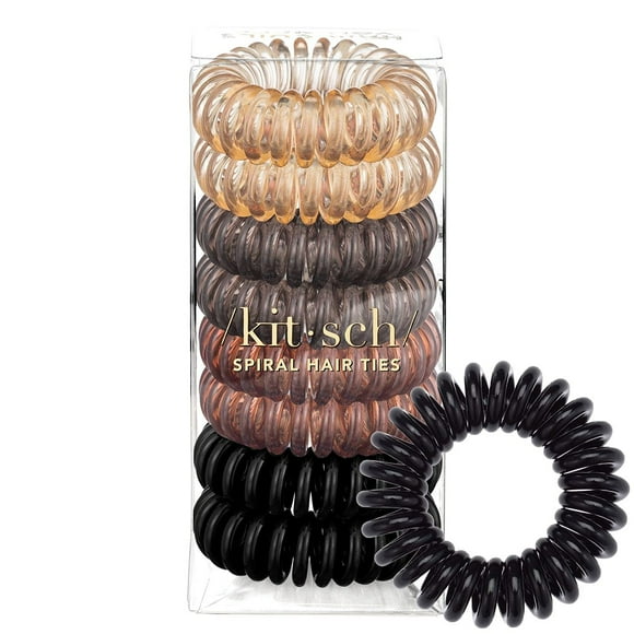 spiral hair ties walmart