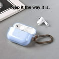 thumbnail image 2 of Apple Airpods Pro Case - elago Protective Clear Case, Splash of Color, TPU [Aqua Blue], 2 of 8