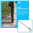 thumbnail image 4 of Beaupretty Durable Door Bolt Lock Stainless Steel Garden Gate Latch Security 1Pcs, 4 of 6
