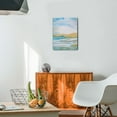thumbnail image 4 of 12x16 inch Canvas Print of Abstract Modern Blue Ocean - Wall Art that Breathes Coastal Life into Home Décor, 4 of 7