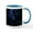 White/Blue Inside, variant on CafePress - Midnight Wolf Mug - 11 oz Ceramic Mug - Novelty Coffee Tea Cup