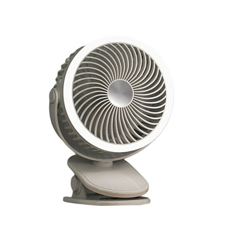 

Warkul Clip on Fan for Desk USB Fan Personal Fan 3 Speeds 720-Degree Rotation for Home Camping Dorm Office