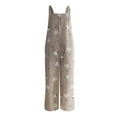 thumbnail image 5 of Fesfesfes Jumpsuit for Women Pants Overalls Rompers Daisy Printed Buttons Suspender Jumpsuit, 5 of 5