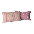 thumbnail image 1 of Almohada Jumbo Reversible Way To Celebrate Body corazones 120 cm x 50 cm rosa, 1 of 4