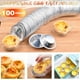thumbnail image 1 of Moldes desechables de aluminio para hornear | Paquete de 100 moldes para galletas y muffins | Capacillos aptos para horno de 7 x 4 x 2 cm para una fácil limpieza, 1 of 8