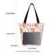 thumbnail image 3 of Fotbe Squirrel And Bolsa de Playa con Estampado, Bolsa de Hombro, Bolsa de Mano Espaciosa, Bolsa de Viaje Ligera, Bolsa de Compras Versátil, 3 of 6
