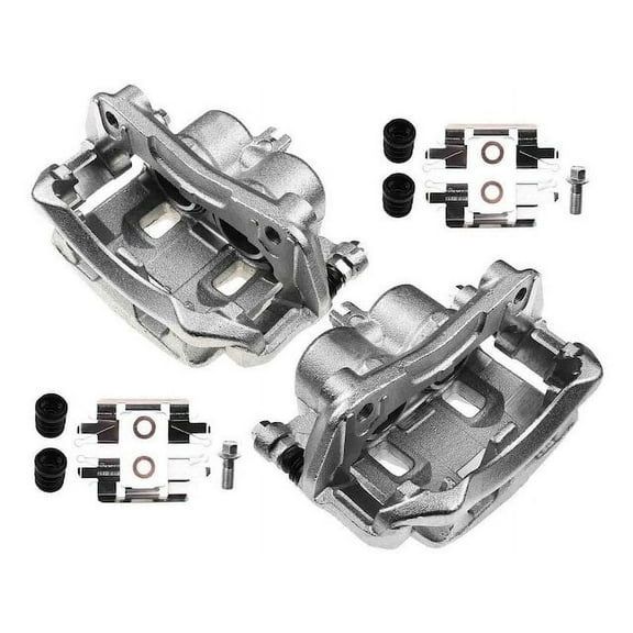 Brake Caliper Set 2 - Compatible with 2005 - 2015 Nissan Xterra 2006 2007 2008 2009 2010 2011 2012 2013 2014
