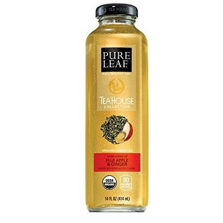 Pure Leaf Tea House Collection Iced Tea, Green Tea Fuji Apple, 14 Fl Oz ( 8