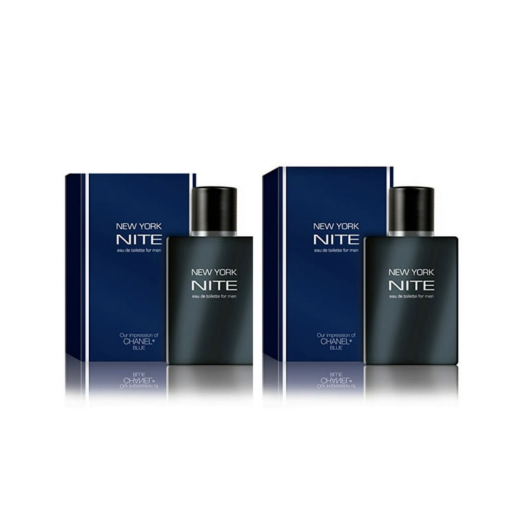 New York Nite for Men 3.3 oz Eau De Toilette 2 pack