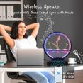 thumbnail image 2 of Decorative RGB Atmosphere Lamp Ornament Plant Growth Light Hydroponic Ecological System Wireless BT Speaker Music Sync with Touch Button Remote Control Type-C Plug and, 2 of 8