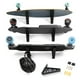 thumbnail image 4 of Greeniant Soporte montado en la pared para monopatín, estante de almacenamiento antideslizante de alta resistencia, accesorio de suspensión de Patinetes eléctricos 3 pares, 4 of 6