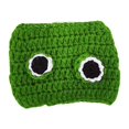 thumbnail image 1 of Greeniant Gorro para mascotas tejido a mano, tocado divertido para mascotas, tocado con orejas, Otoño Invierno, gorro pequeño para cachorros y Ropa para mascotas METRO, 1 of 6
