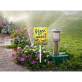 thumbnail image 6 of Eveokoki Stay Off Grass Sign with Metal Stakes, 4.6"x 6" Stay Off Grass Aluminum Signs for Yard, Weatherproof, Sturdy, 6 of 6