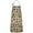 Beige Christmas Gift, variant on Beige Christmas Gingerbread Pattern Apron-Garden Aprons for Women with Pockets-Cotton Linen Waterproof Kitchen Cooking Gardening Aprons Adjustable for Kitchen,Cooking,BBQ and Salon 33"x27"