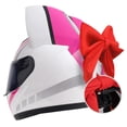 thumbnail image 7 of Cute Bow for Motorcycle Helmet Bow Knot Helmet for Helmet Ski Helmet Decor,Red, 7 of 7